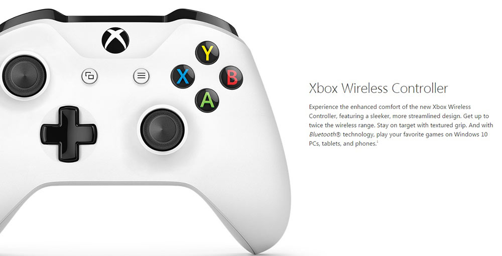 xbox one s controller bluetooth