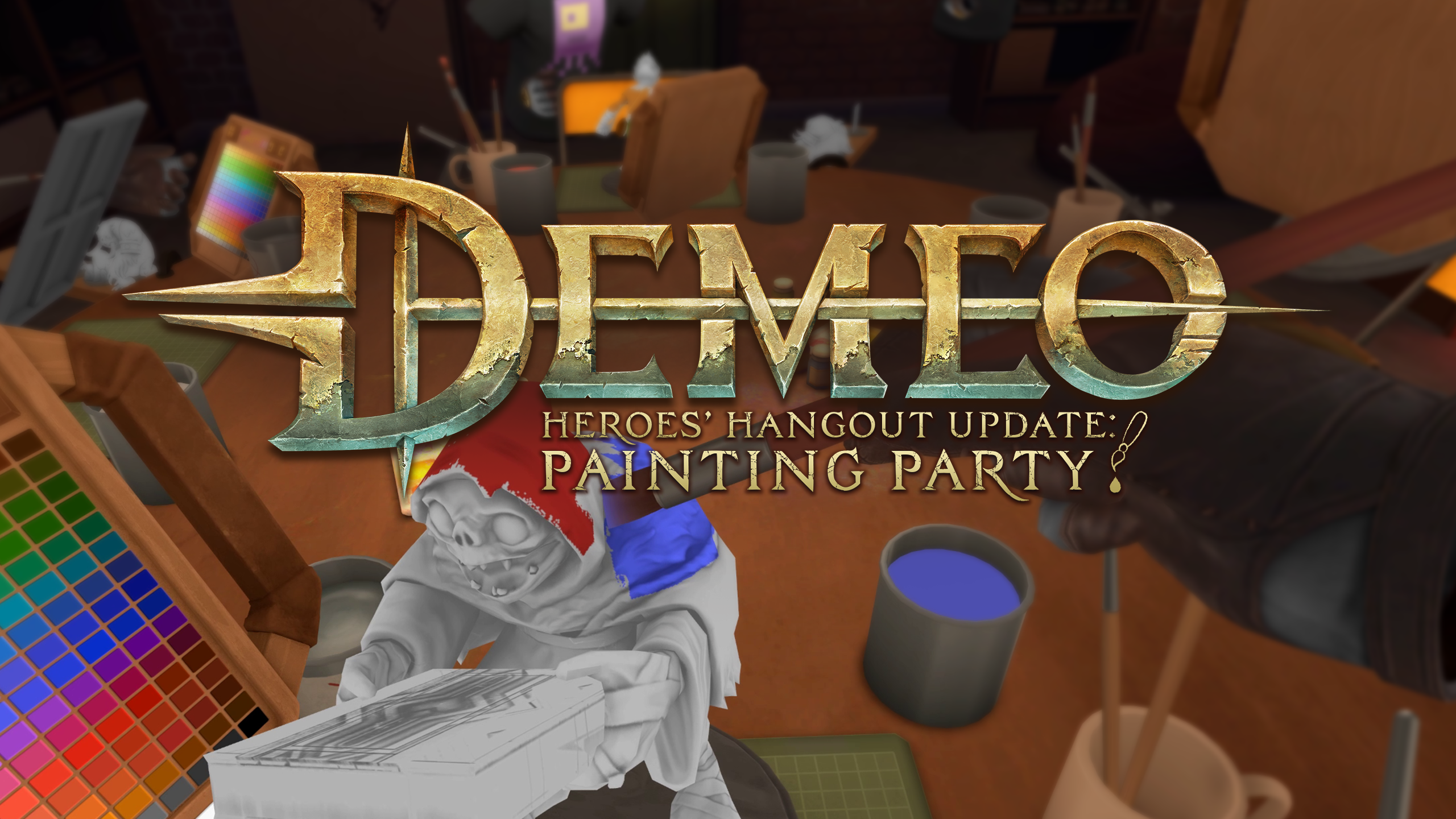 VR Dungeon Crawler Demeo Is Adding Paintable Miniatures - VRScout